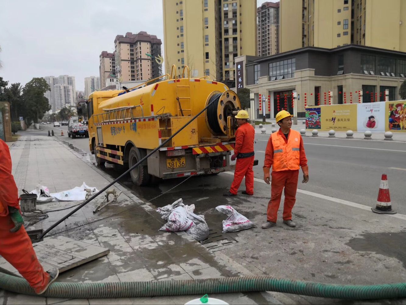 牟定排污管道清淤-管道清洗